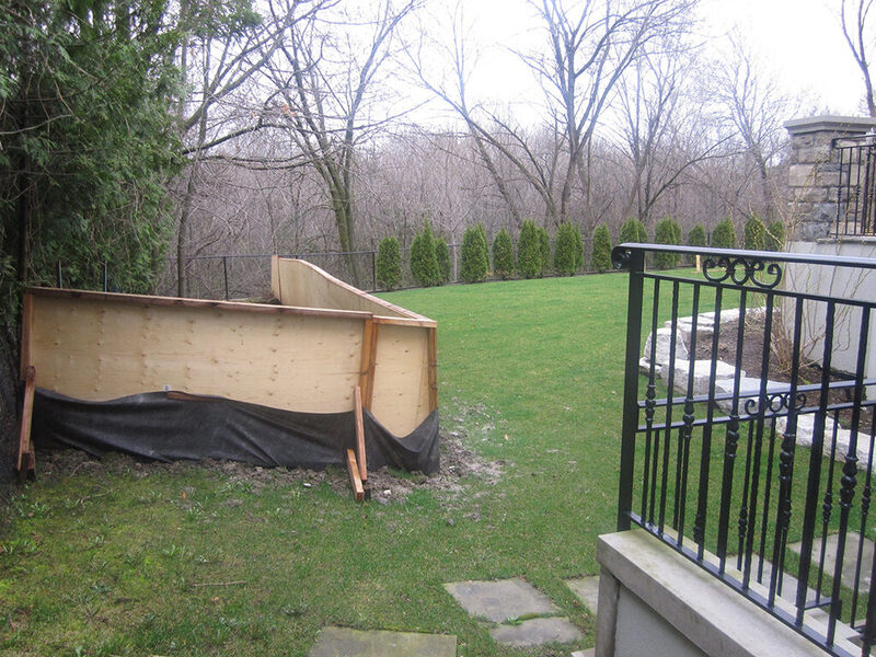 St. Andrew’s Park South — the property before work began, photo 6 of 10