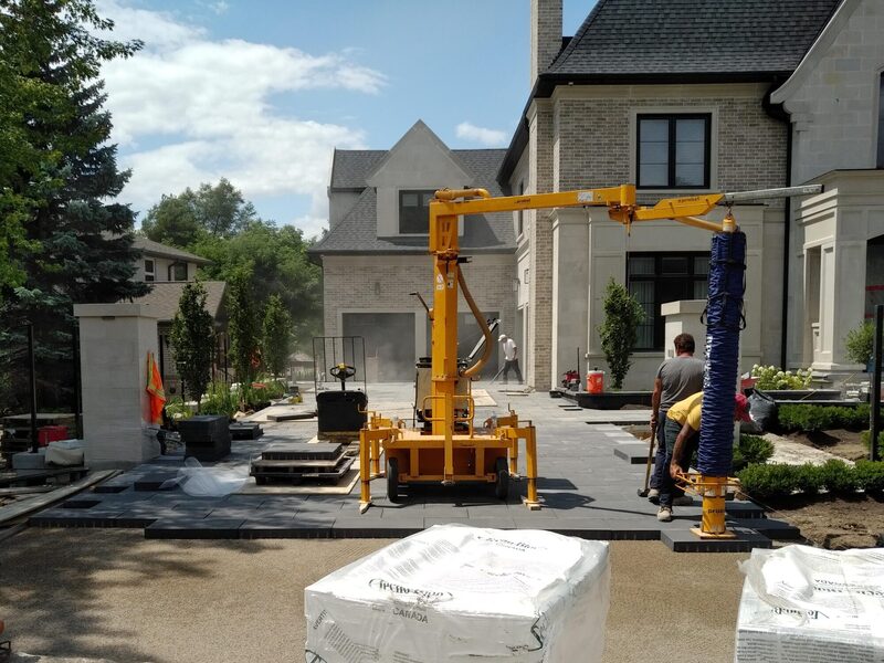 Pro-Land machinery during a large residential excavation